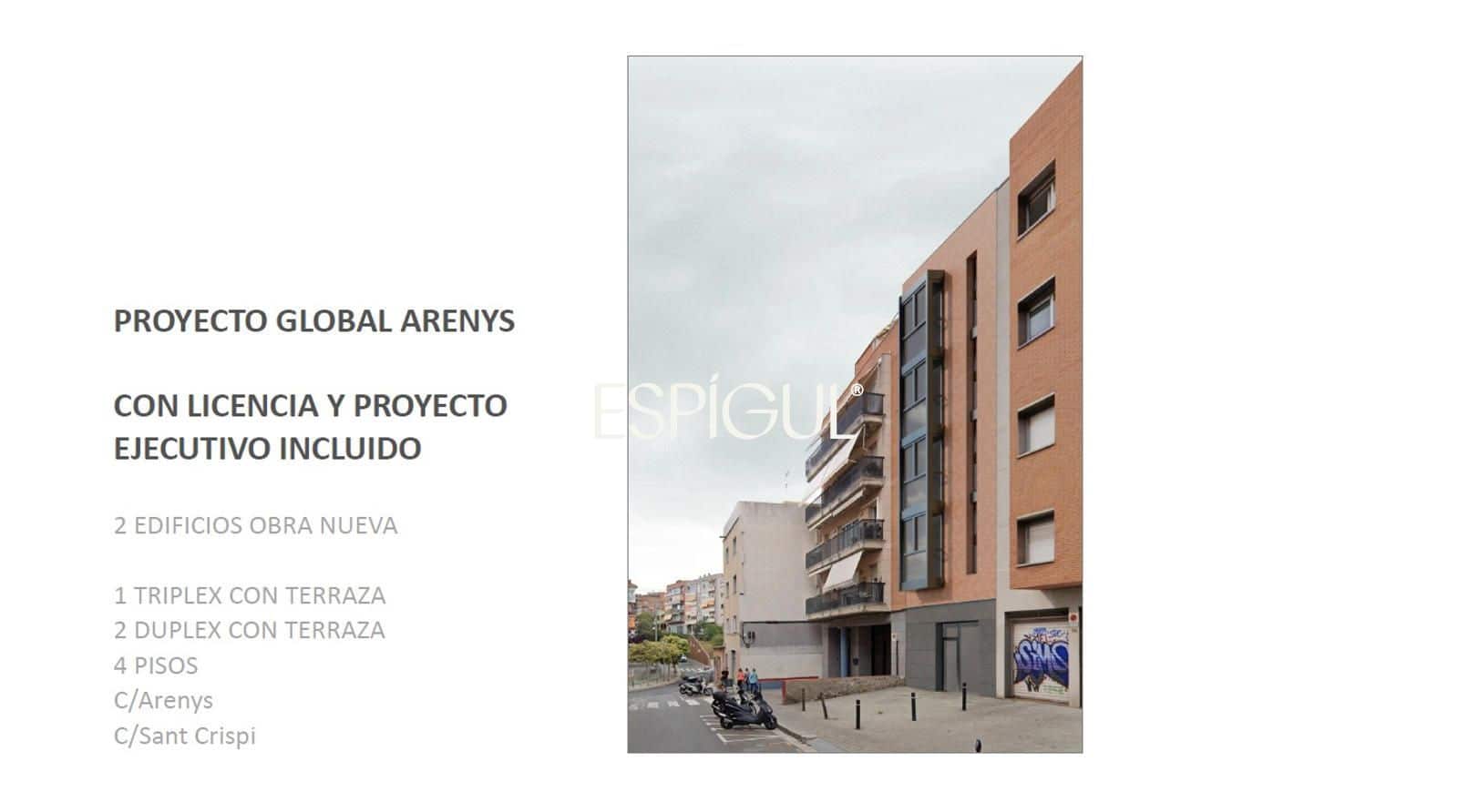 Tontti myytävänä paikassa Barcelona kaupunki - 630 000 € (Ref: 10016481)