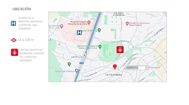 Building Plot for sale in La Teixonera, Barcelona city - € 630,000 (Ref: 10016481)