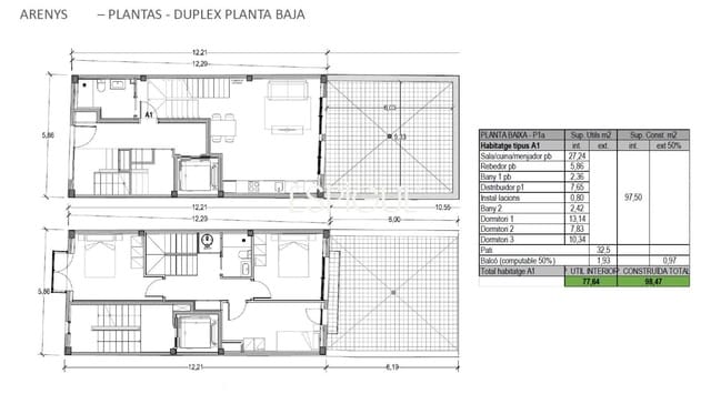 Building Plot for sale in La Teixonera, Barcelona city - € 630,000 (Ref: 10016481)