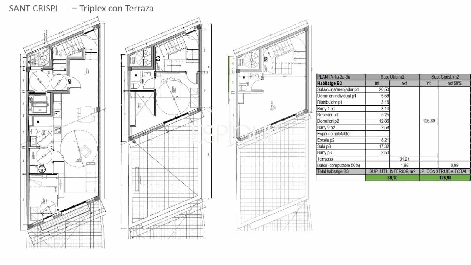 Tontti myytävänä paikassa Barcelona kaupunki - 630 000 € (Ref: 10016481)