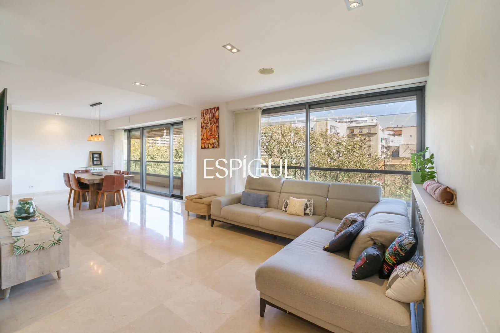5 Zimmer Wohnung zu vermieten in Barcelona Stadt mit Pool Garage - 4.500 € (Ref: 10016483)