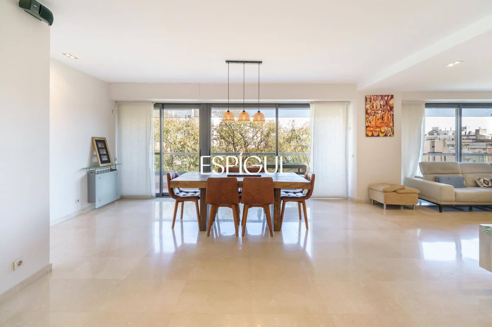 5 Zimmer Wohnung zu vermieten in Barcelona Stadt mit Pool Garage - 4.500 € (Ref: 10016483)