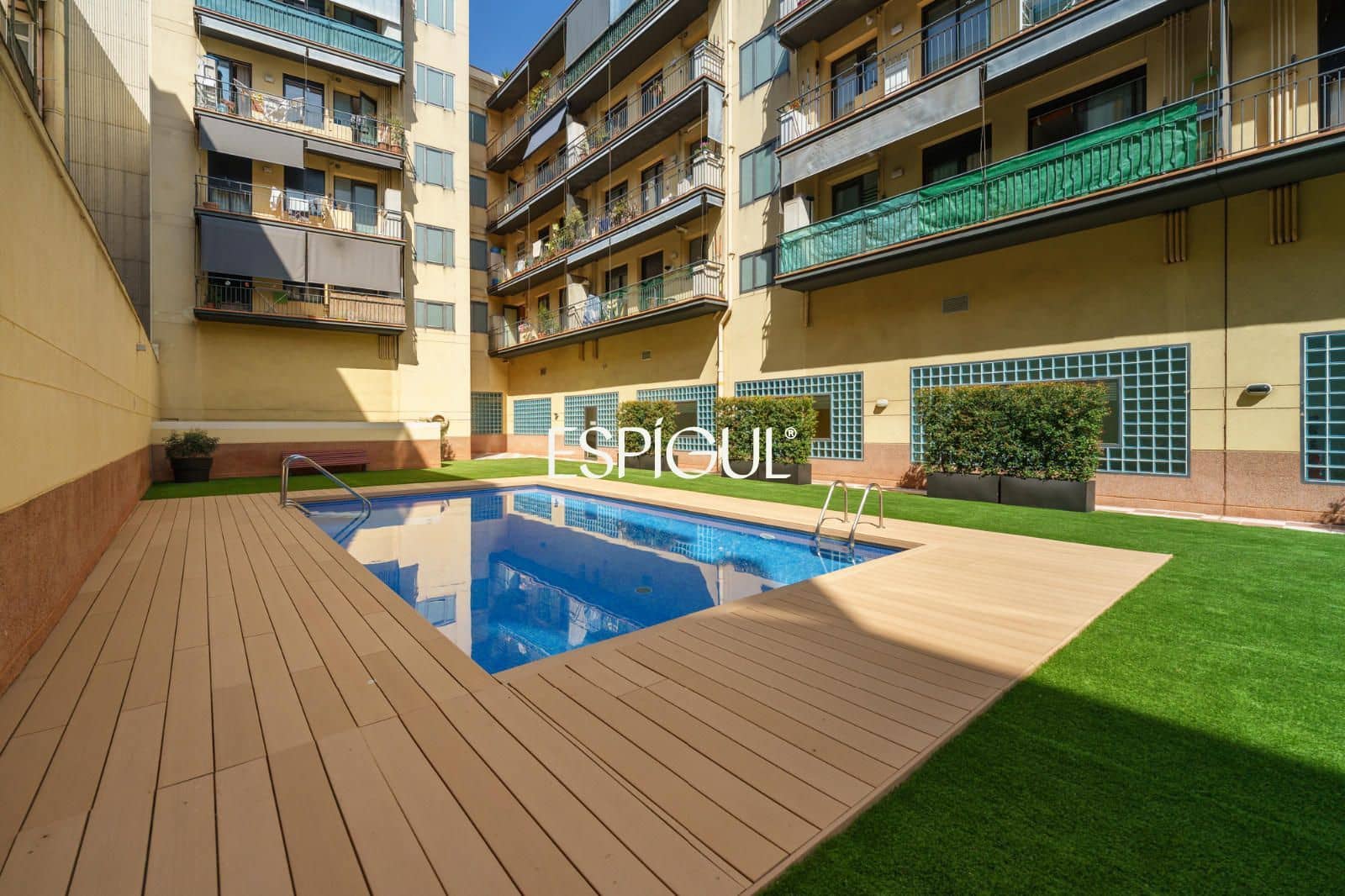 5 Zimmer Wohnung zu vermieten in Barcelona Stadt mit Pool Garage - 4.500 € (Ref: 10016483)