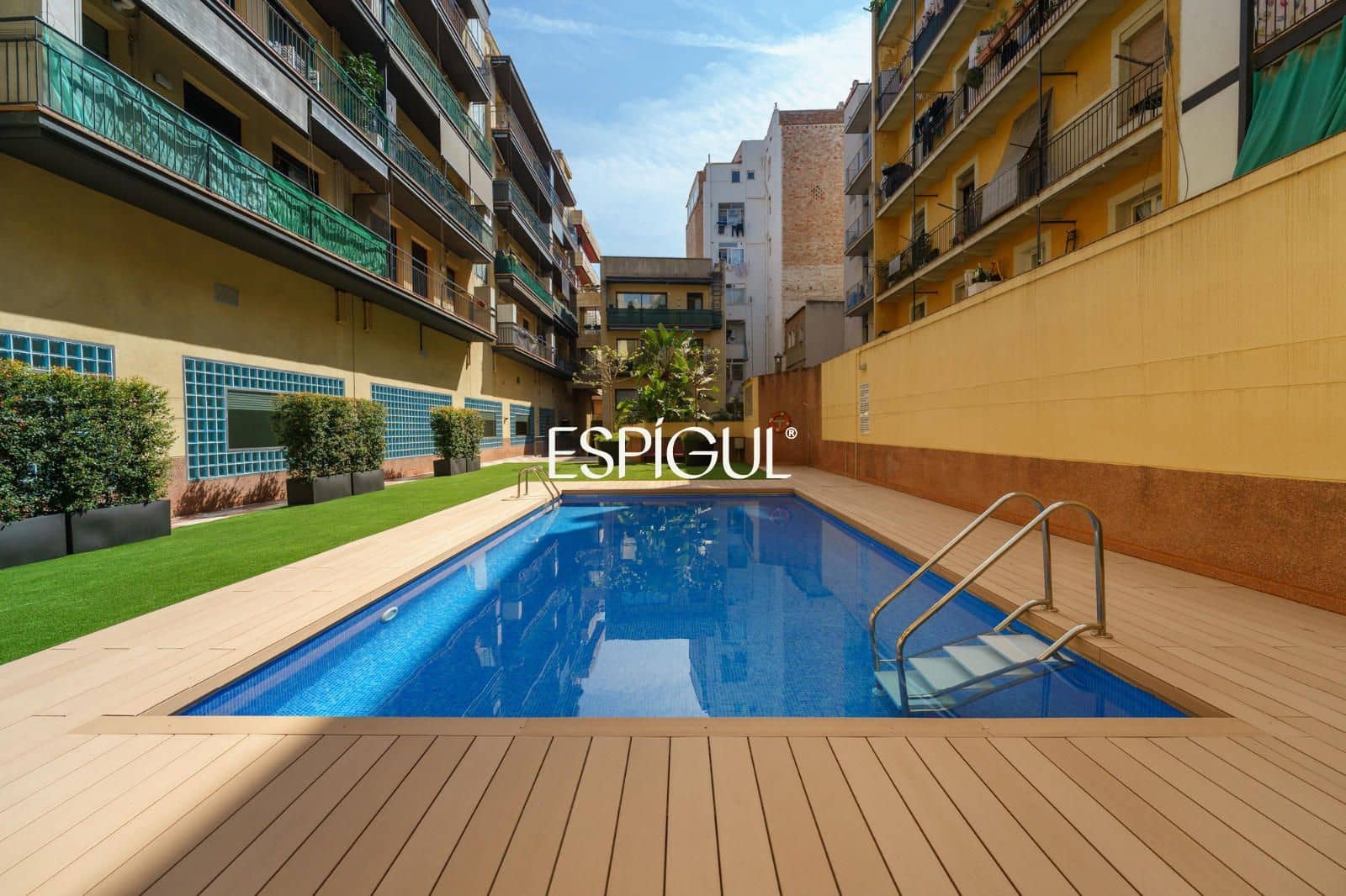 5 Zimmer Wohnung zu vermieten in Barcelona Stadt mit Pool Garage - 4.500 € (Ref: 10016483)
