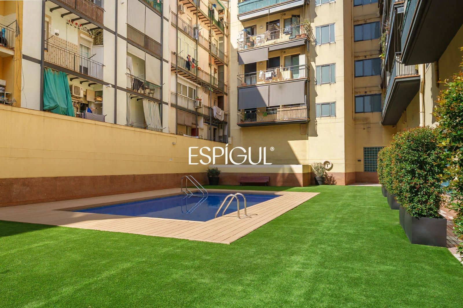 5 Zimmer Wohnung zu vermieten in Barcelona Stadt mit Pool Garage - 4.500 € (Ref: 10016483)