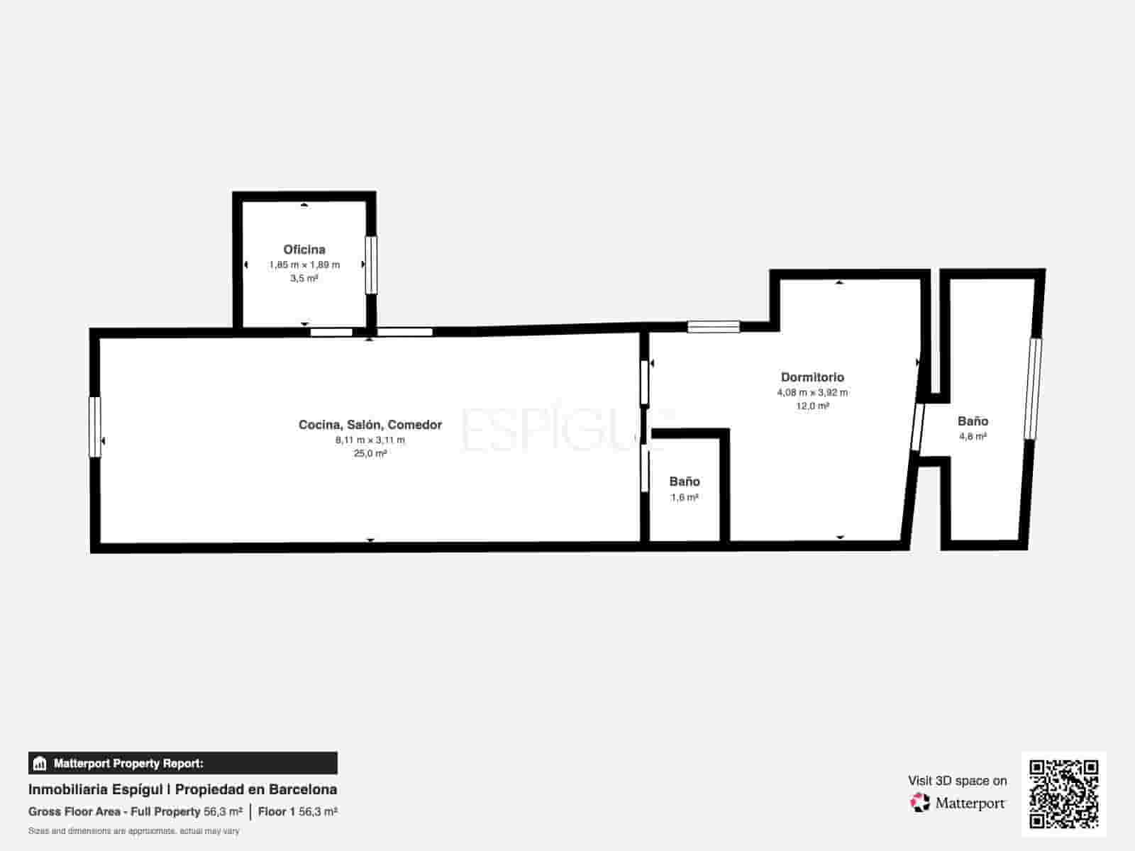 2 sypialnia Mieszkanie na sprzedaż w Miasto Barcelona - 399 000 € (Ref: 10016485)