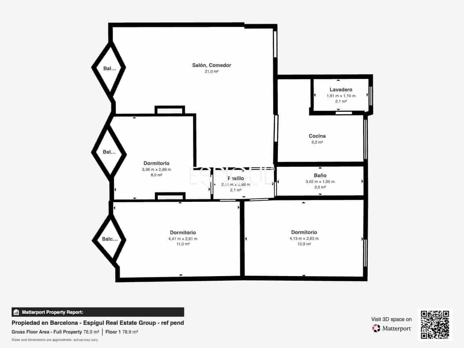3 bedroom Penthouse for sale in Barcelona city - € 595,000 (Ref: 10093853)
