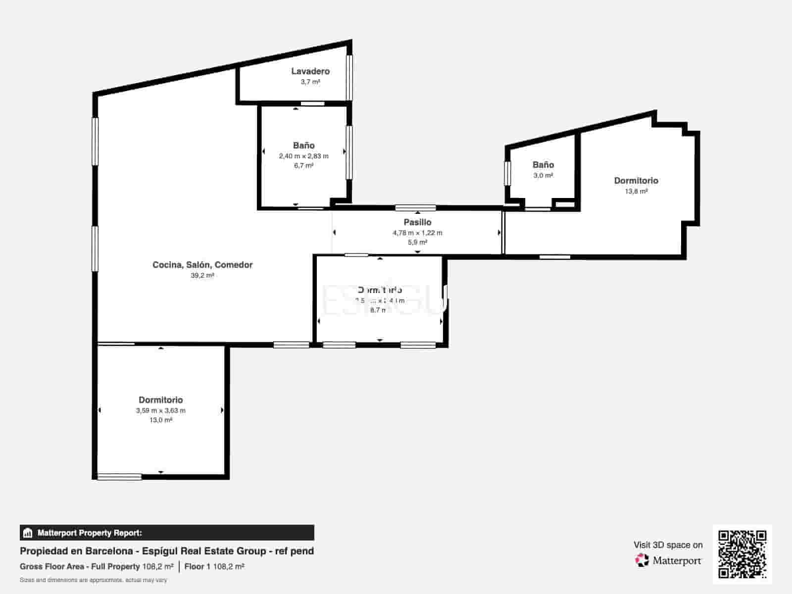 3 chambre Penthouse à vendre à Barcelone ville - 995 000 € (Ref: 10130218)