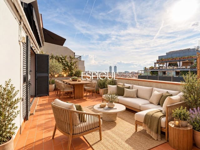 3 chambre Penthouse à vendre à Ciutat Vella, Barcelone ville - 995 000 € (Ref: 10130218)