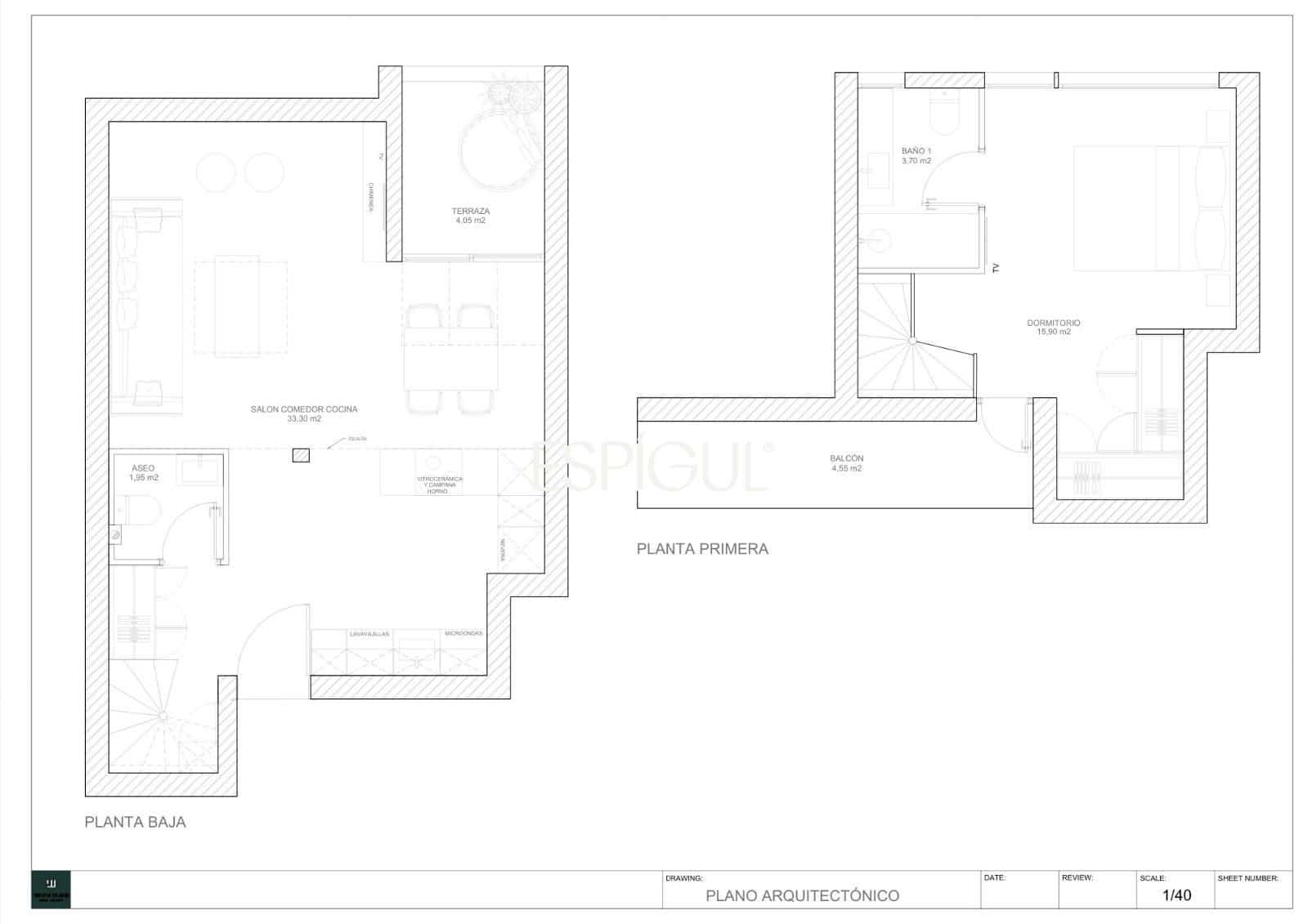 1 slaapkamer Flat te koop in Madrid stad - € 890.000 (Ref: 10016159)