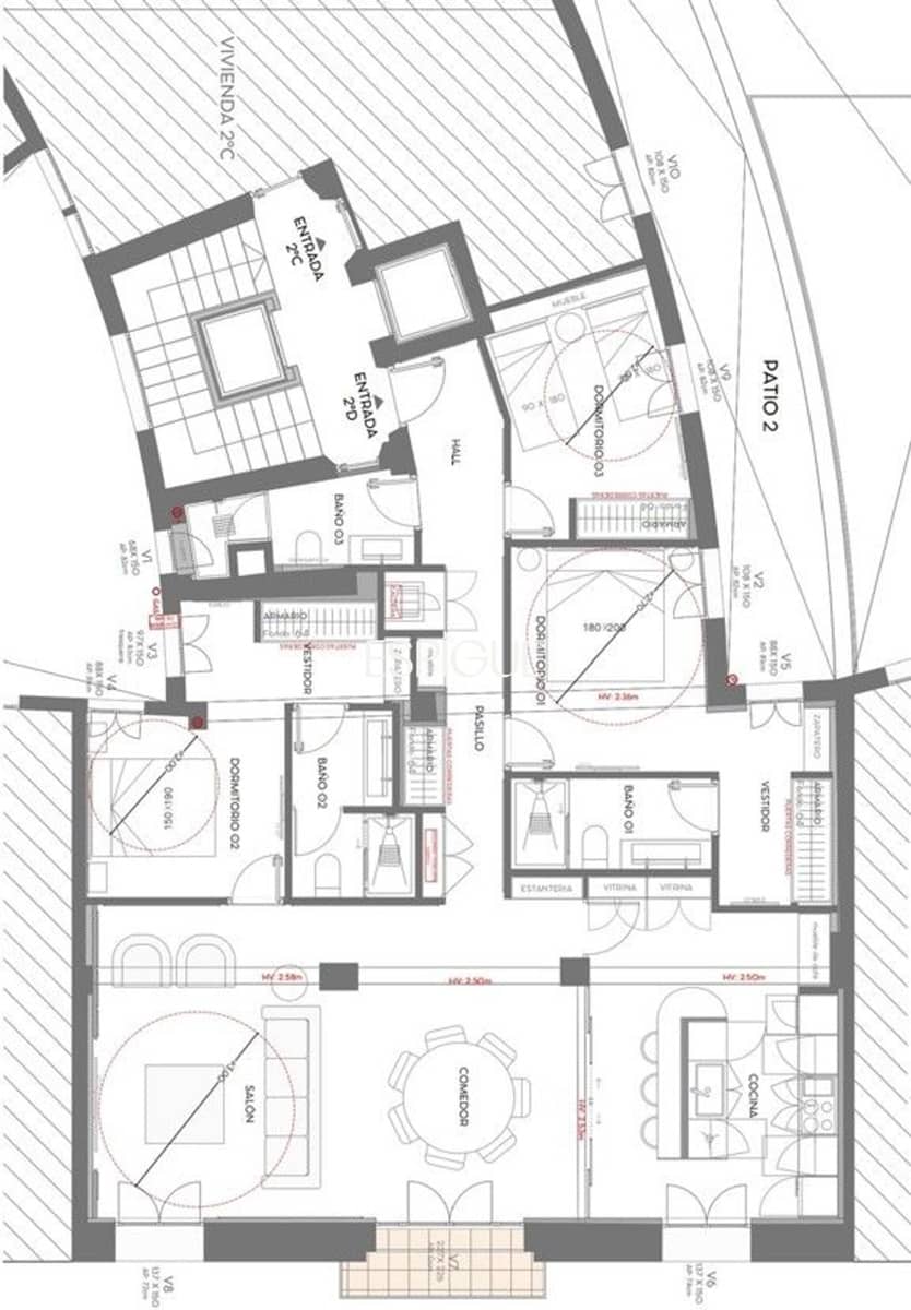 3 slaapkamer Flat te koop in Madrid stad - € 2.289.000 (Ref: 10016167)