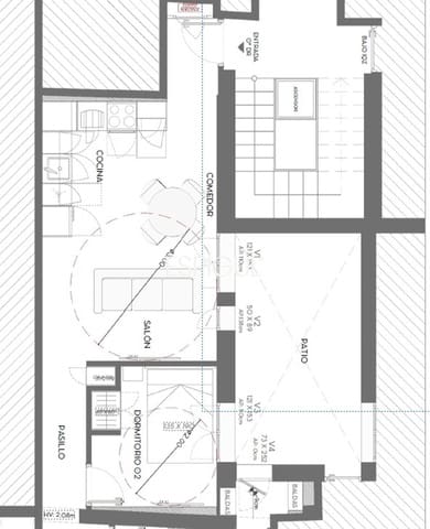 2 slaapkamer Flat te koop in Justicia, Madrid stad - € 629.000 (Ref: 10016170)