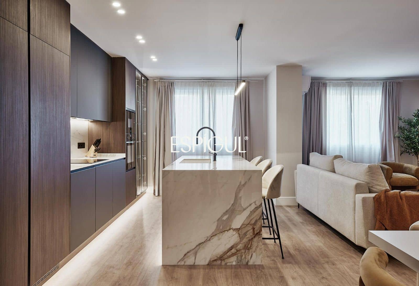 3 Zimmer Wohnung zu verkaufen in Madrid Stadt mit Garage - 2.195.000 € (Ref: 10016197)