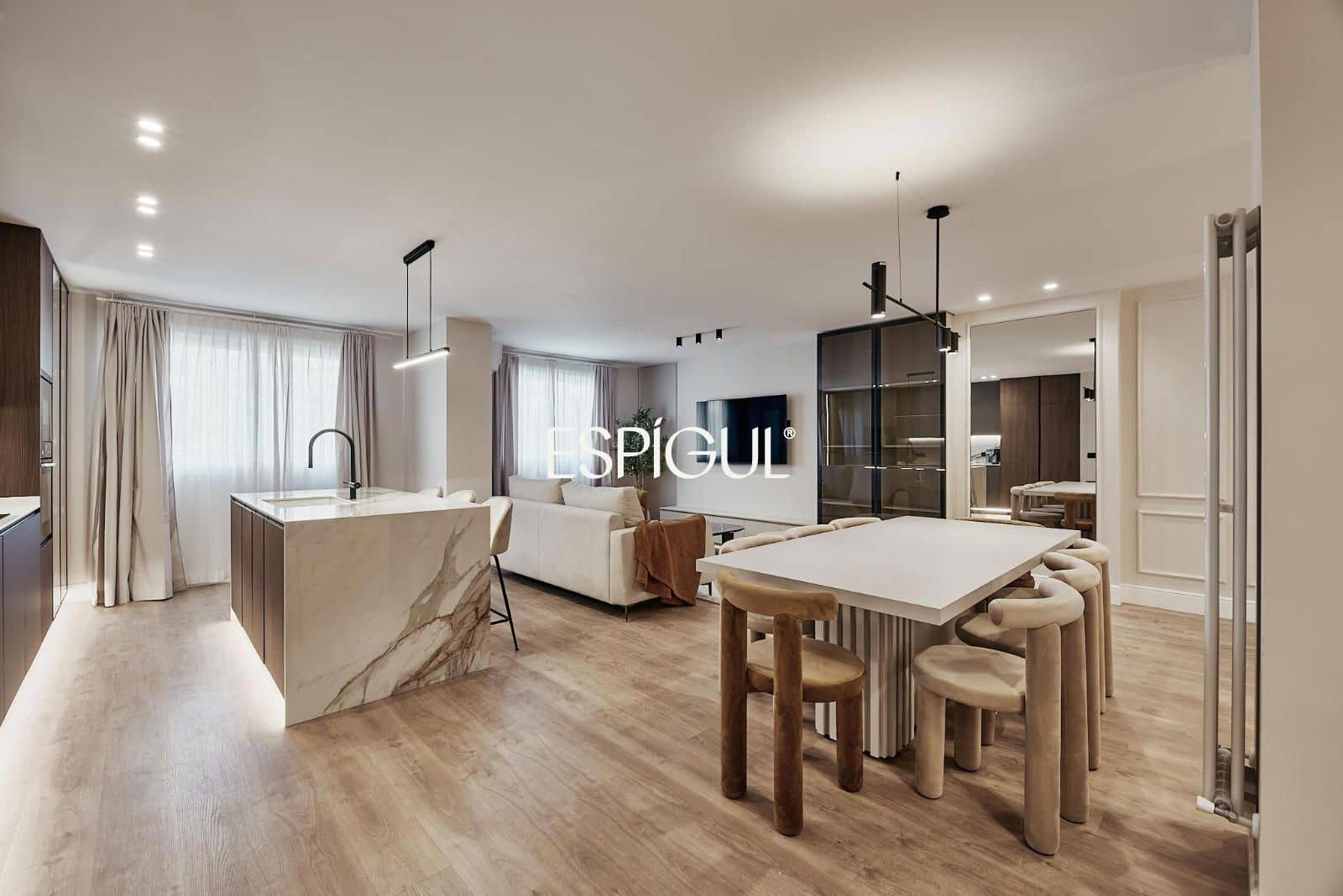 3 Zimmer Wohnung zu verkaufen in Madrid Stadt mit Garage - 2.195.000 € (Ref: 10016197)