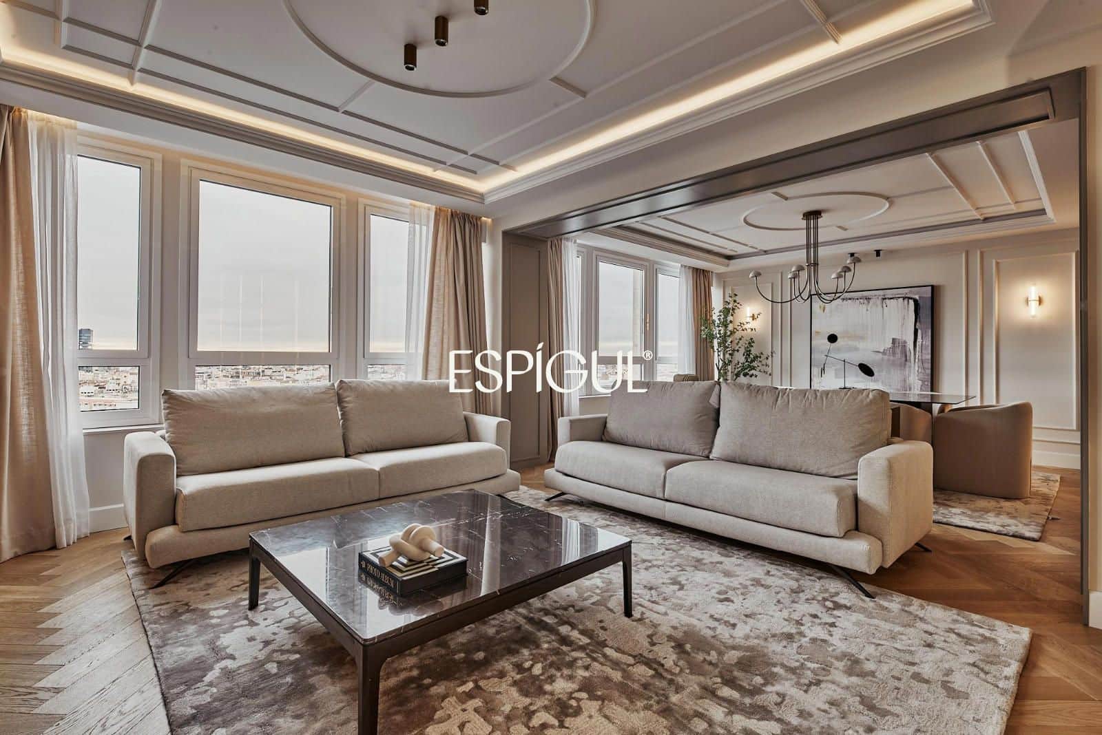 5 Zimmer Wohnung zu verkaufen in Madrid Stadt mit Garage - 5.709.000 € (Ref: 10016204)