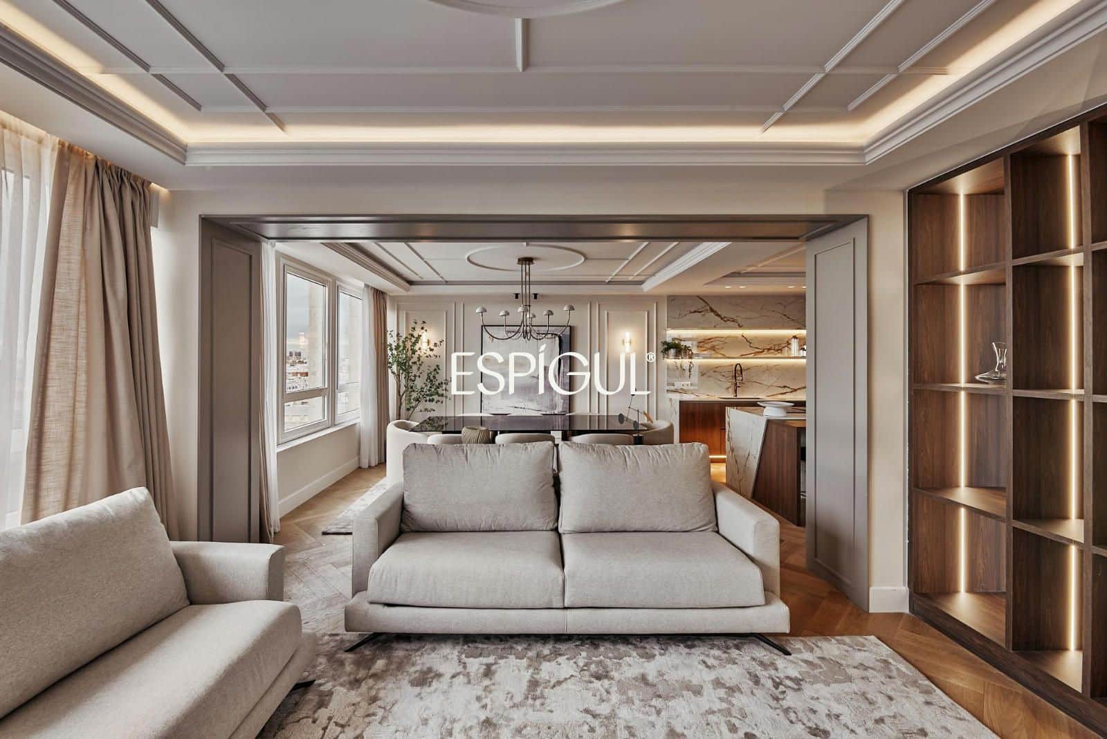 5 Zimmer Wohnung zu verkaufen in Madrid Stadt mit Garage - 5.709.000 € (Ref: 10016204)