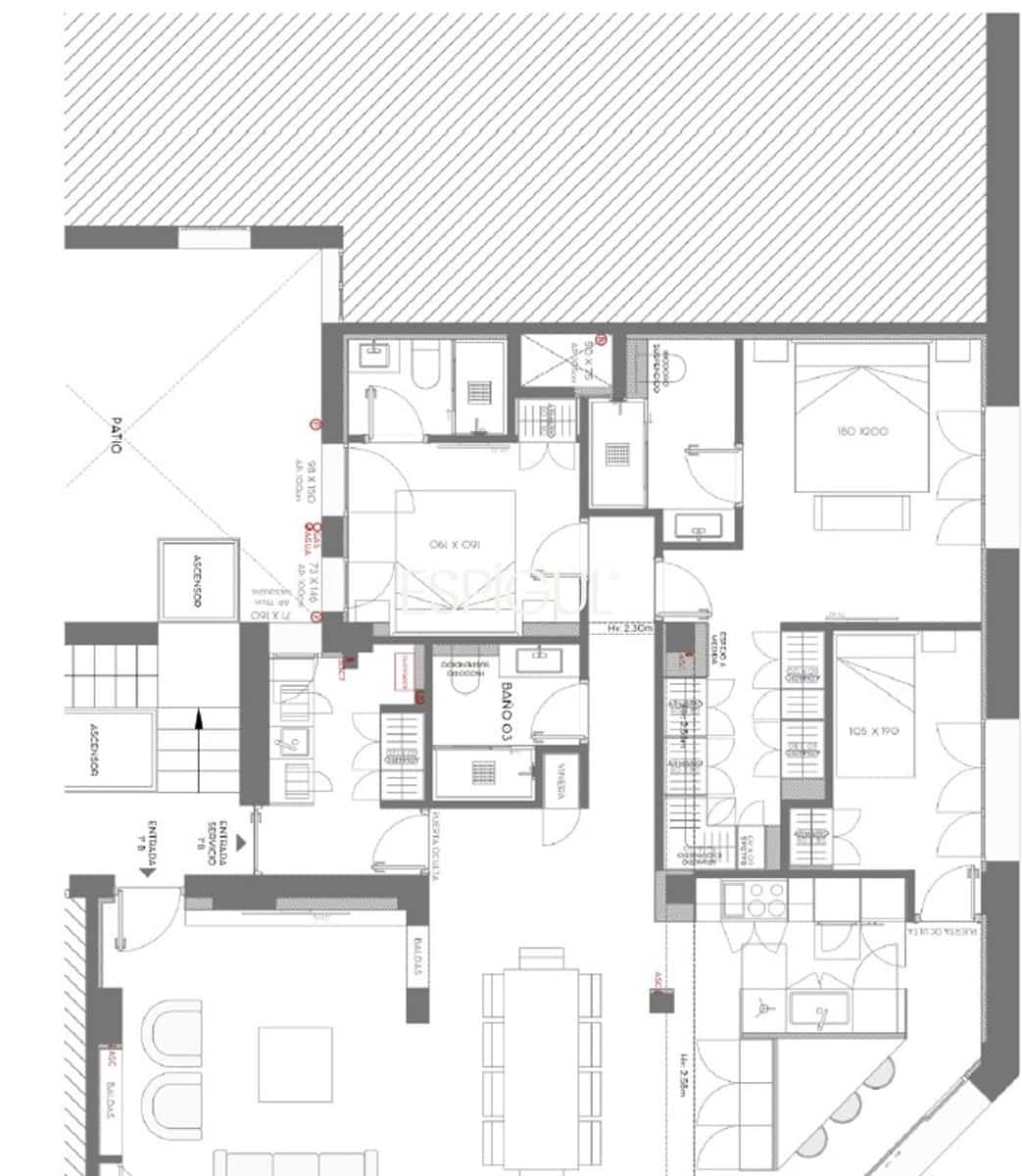3 bedroom Flat for sale in Madrid city - € 1,899,000 (Ref: 10016206)