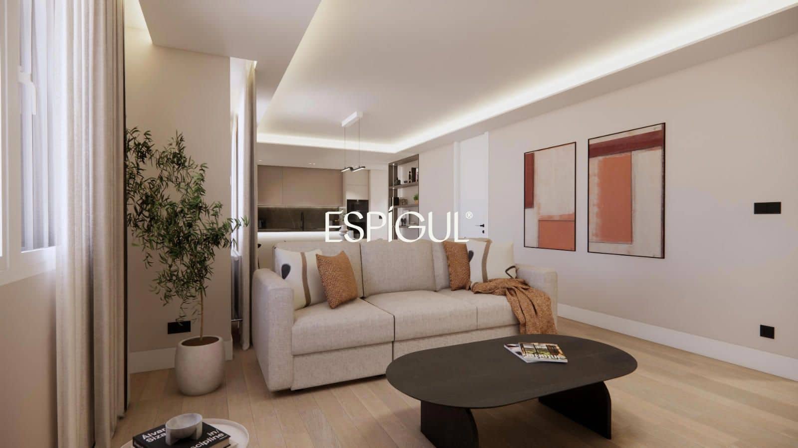 3 soveværelse Lejlighed til salg i Madrid by - € 1.425.000 (Ref: 10016221)