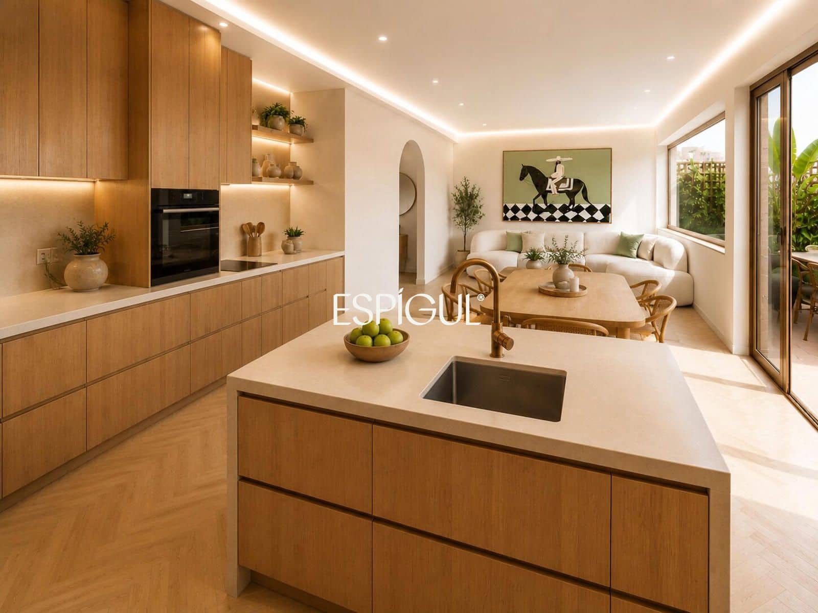 3 chambre Penthouse à vendre à Madrid ville avec garage - 1 480 000 € (Ref: 10016233)