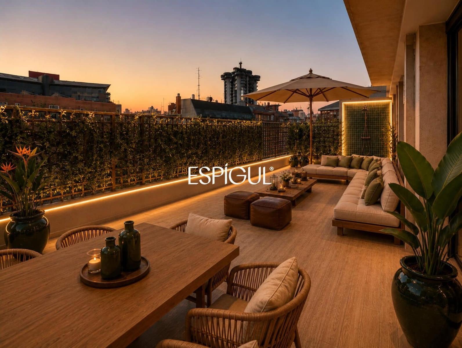 3 chambre Penthouse à vendre à Madrid ville avec garage - 1 480 000 € (Ref: 10016233)