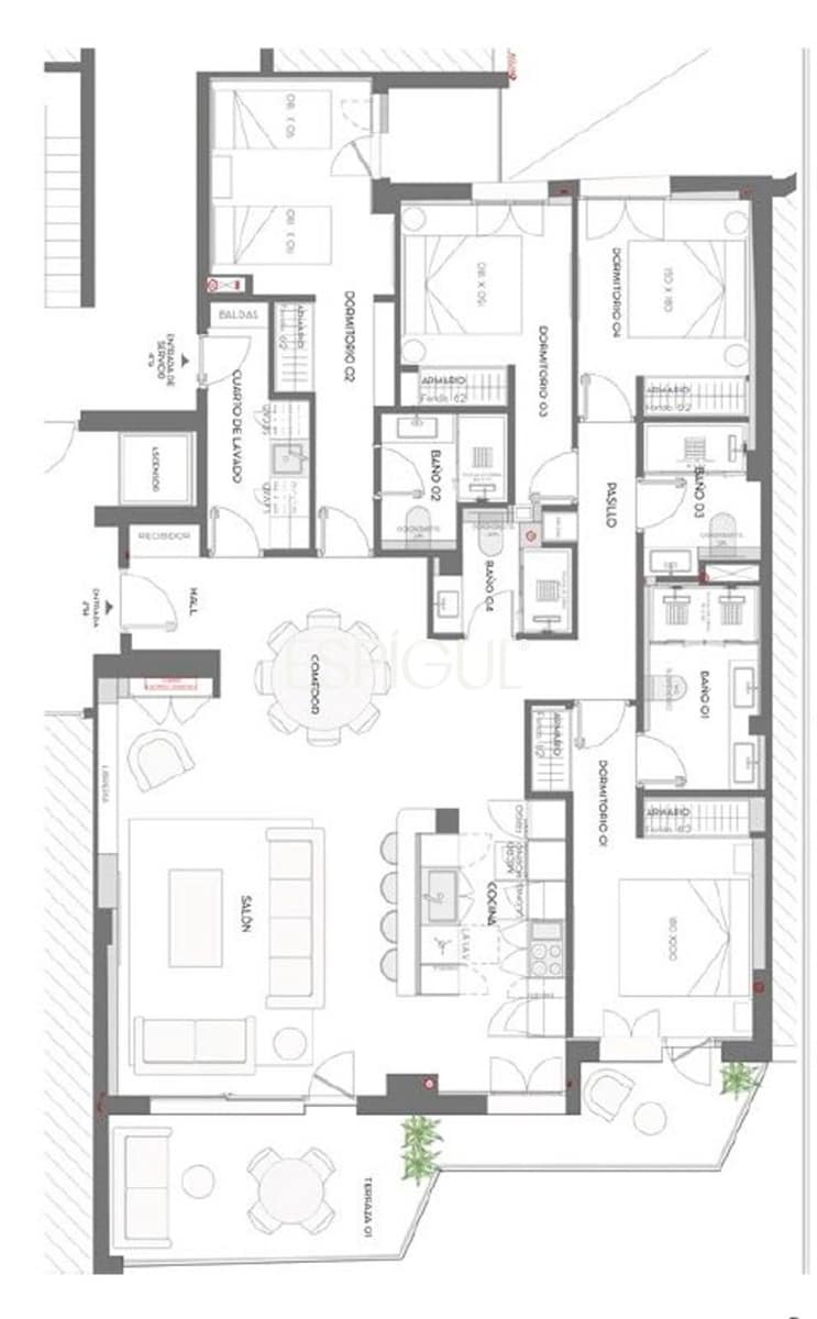 2 bedroom Flat for sale in Madrid city - € 1,150,000 (Ref: 10016235)
