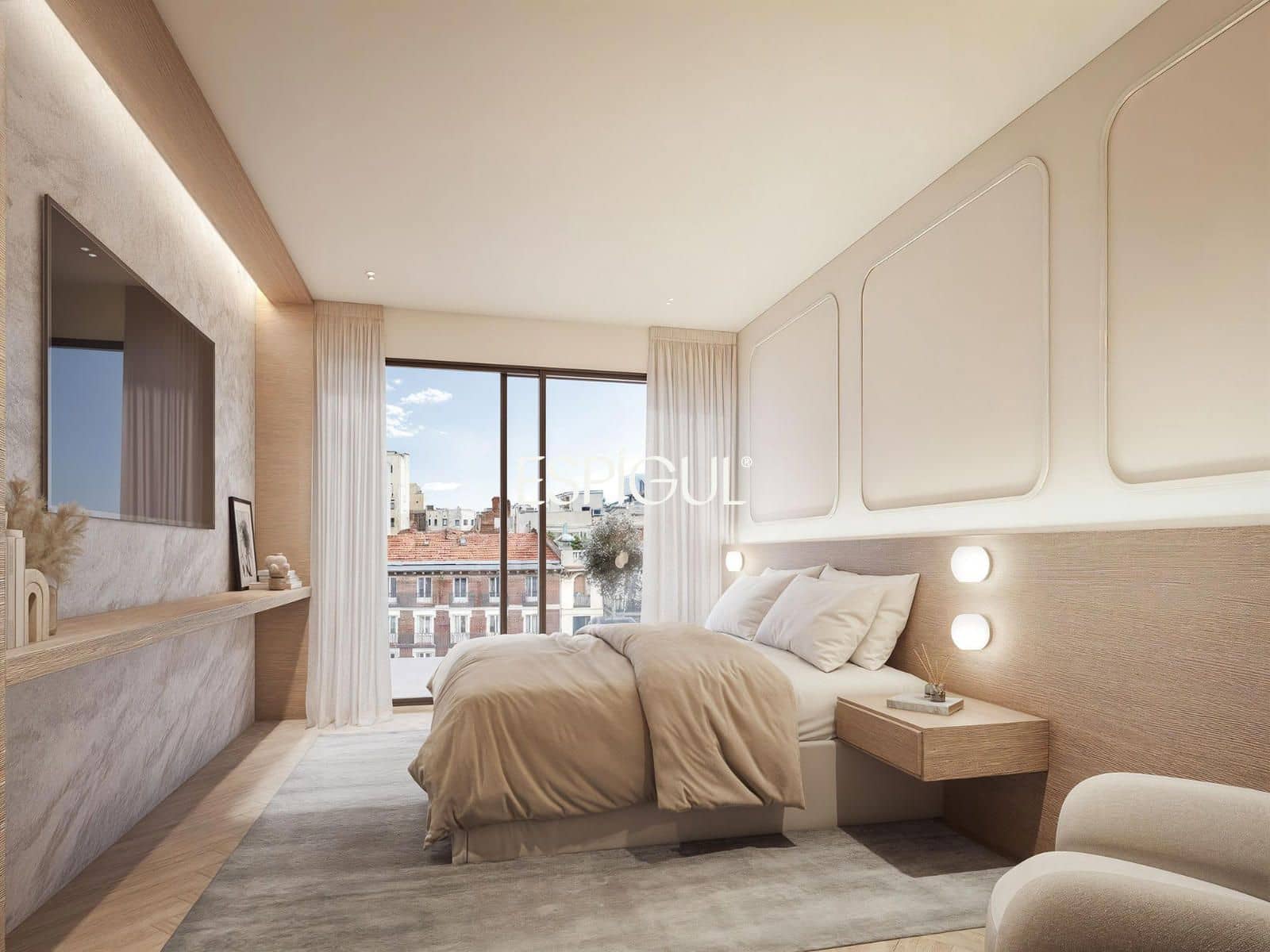 3 chambre Penthouse à vendre à Madrid ville avec garage - 4 050 000 € (Ref: 10016239)