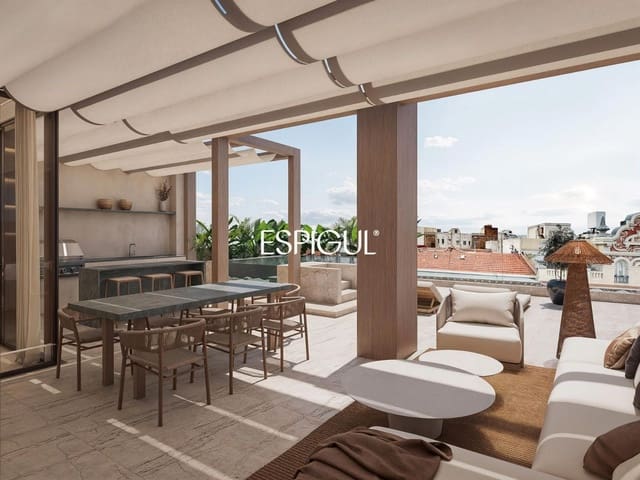 3 chambre Penthouse à vendre à Jerónimos, Madrid ville avec garage - 4 050 000 € (Ref: 10016239)
