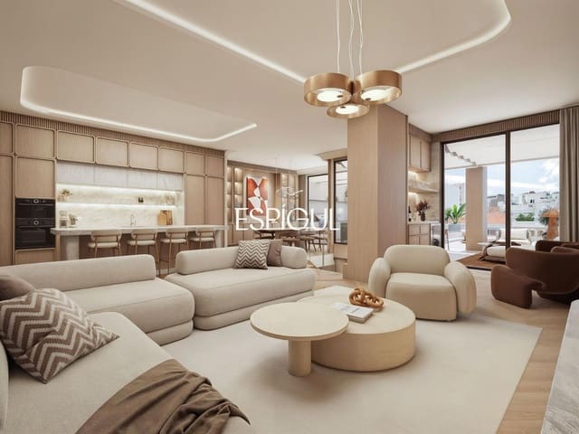 3 chambre Penthouse à vendre à Jerónimos, Madrid ville avec garage - 4 050 000 € (Ref: 10016239)