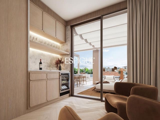 3 chambre Penthouse à vendre à Jerónimos, Madrid ville avec garage - 4 050 000 € (Ref: 10016239)