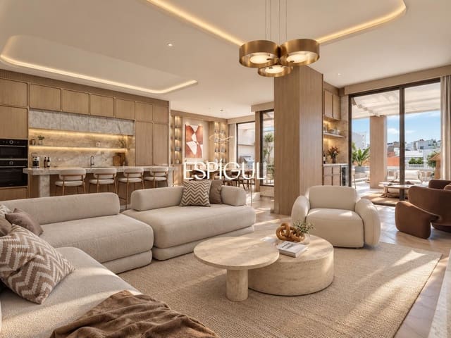 3 soverom Penthouse til salgs i Jerónimos, Madrid by med garasje - € 3 800 000 (Ref: 10016239)