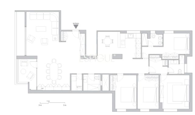 Piso de 4 habitaciones en Gaztambide, Madrid ciudad en venta - 1.940.000 € (Ref: 10016241)
