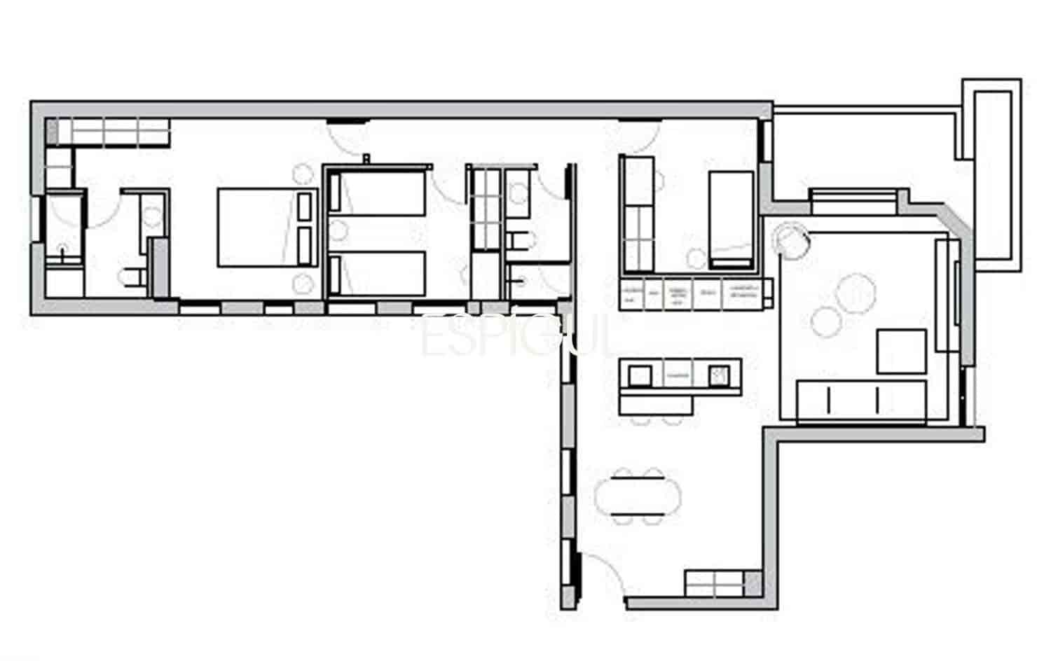 3 sovrum Takvåning till salu i Madrid stad - 1 620 000 € (Ref: 10016248)