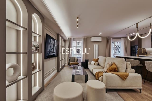 2 soveværelse Lejlighed til salg i Recoletos, Madrid by - € 1.859.000 (Ref: 10016258)