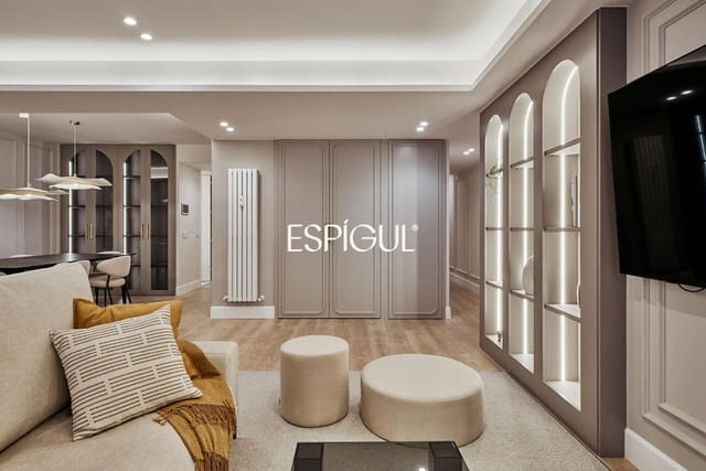 2 soveværelse Lejlighed til salg i Recoletos, Madrid by - € 1.859.000 (Ref: 10016258)