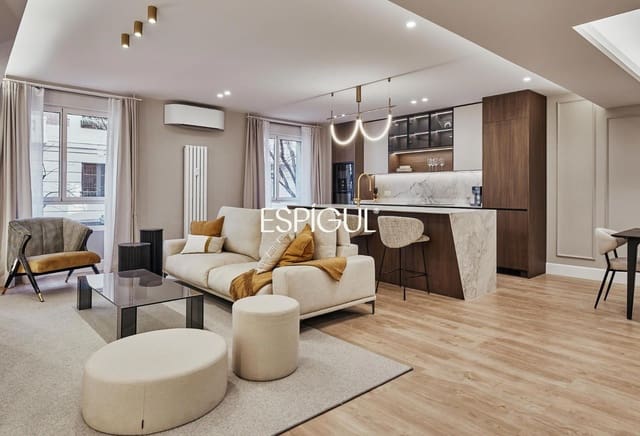 2 soveværelse Lejlighed til salg i Recoletos, Madrid by - € 1.859.000 (Ref: 10016258)