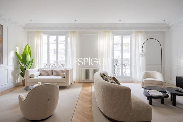 Piso de 4 habitaciones en Castellana, Madrid ciudad en venta - 3.800.000 € (Ref: 10016268)