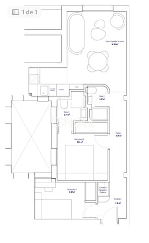 2 bedroom Flat for sale in Goya, Madrid city - € 835,000 (Ref: 10016272)
