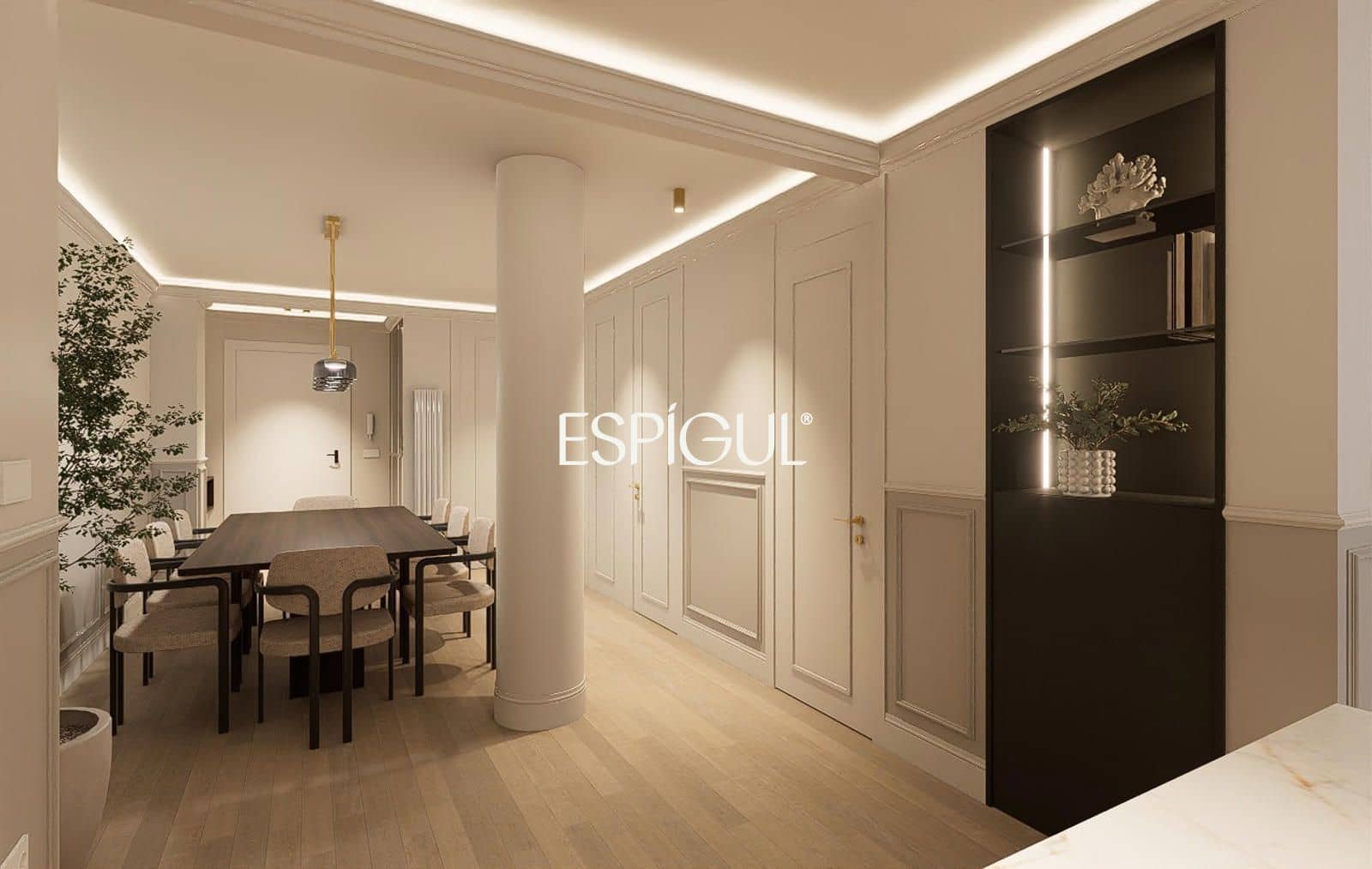 3 Zimmer Wohnung zu verkaufen in Madrid Stadt mit Garage - 1.889.000 € (Ref: 10016284)