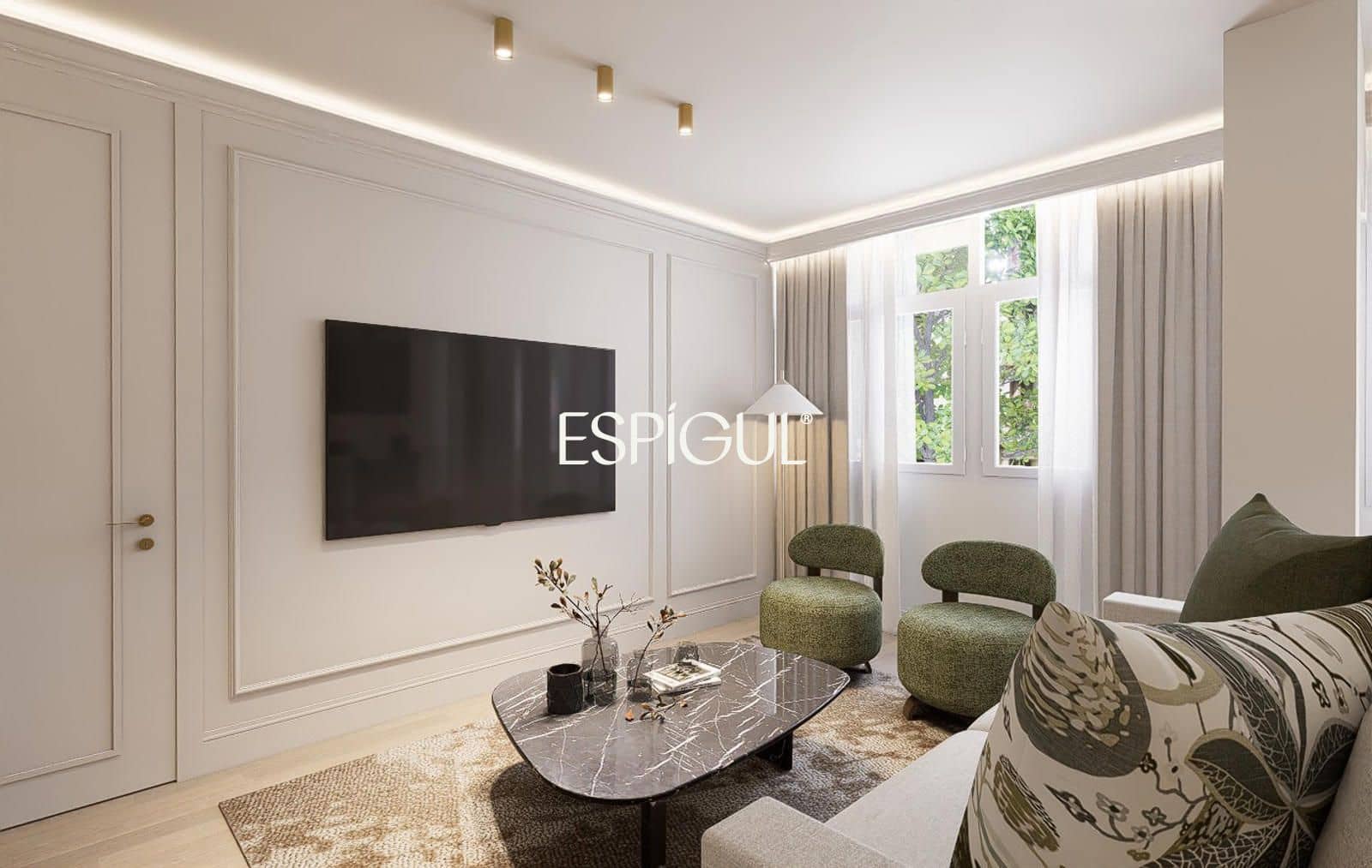 3 Zimmer Wohnung zu verkaufen in Madrid Stadt mit Garage - 1.889.000 € (Ref: 10016284)