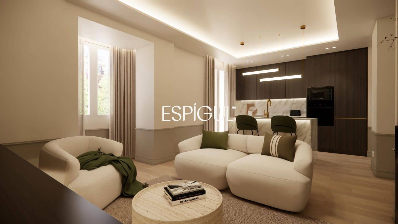 3 soveværelse Lejlighed til salg i Madrid by - € 2.199.000 (Ref: 10016285)