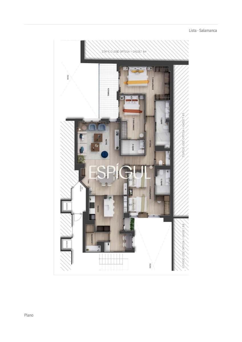 3 bedroom Flat for sale in Madrid city - € 2,009,000 (Ref: 10016286)
