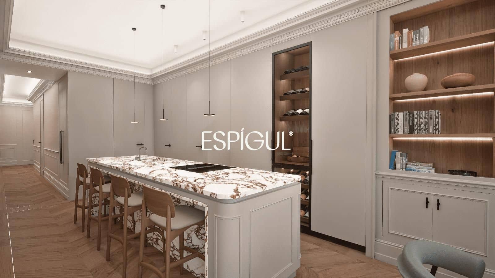 Piso de 3 habitaciones en Madrid ciudad en venta - 2.100.000 € (Ref: 10033256)