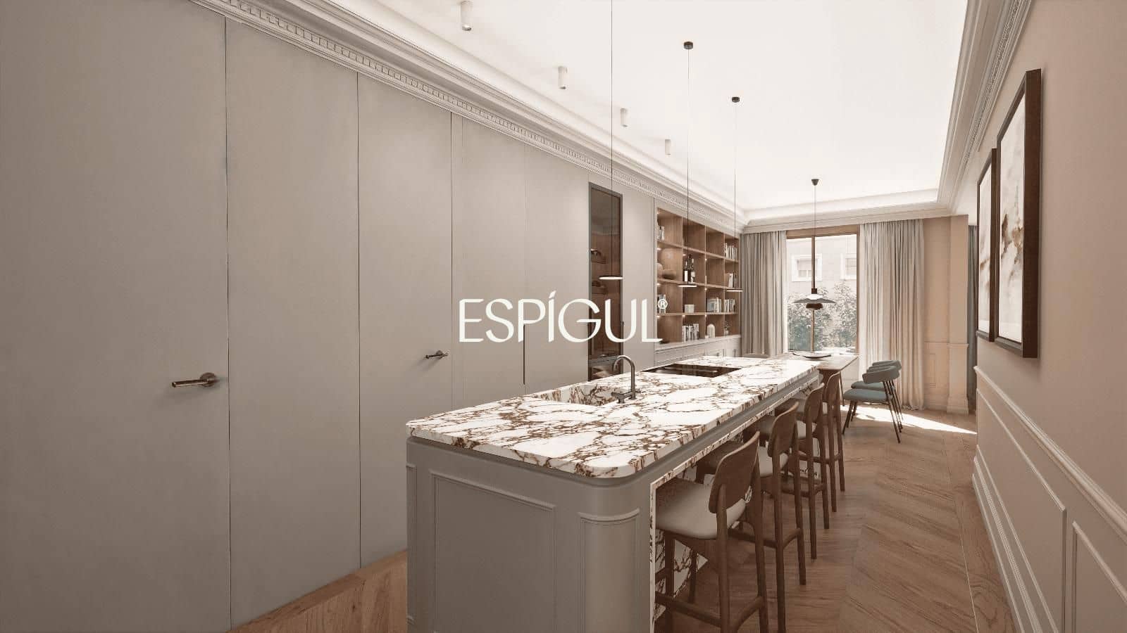 Piso de 3 habitaciones en Madrid ciudad en venta - 2.100.000 € (Ref: 10033256)