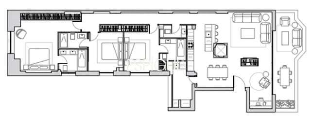 3 quarto Penthouse para venda em Lista, Madrid cidade - 3 400 000 € (Ref: 10065644)