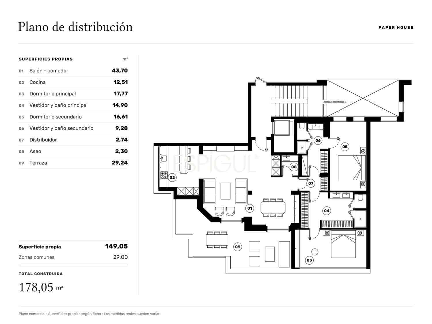Piso de 2 habitaciones en Madrid ciudad en venta - 2.750.000 € (Ref: 10095717)