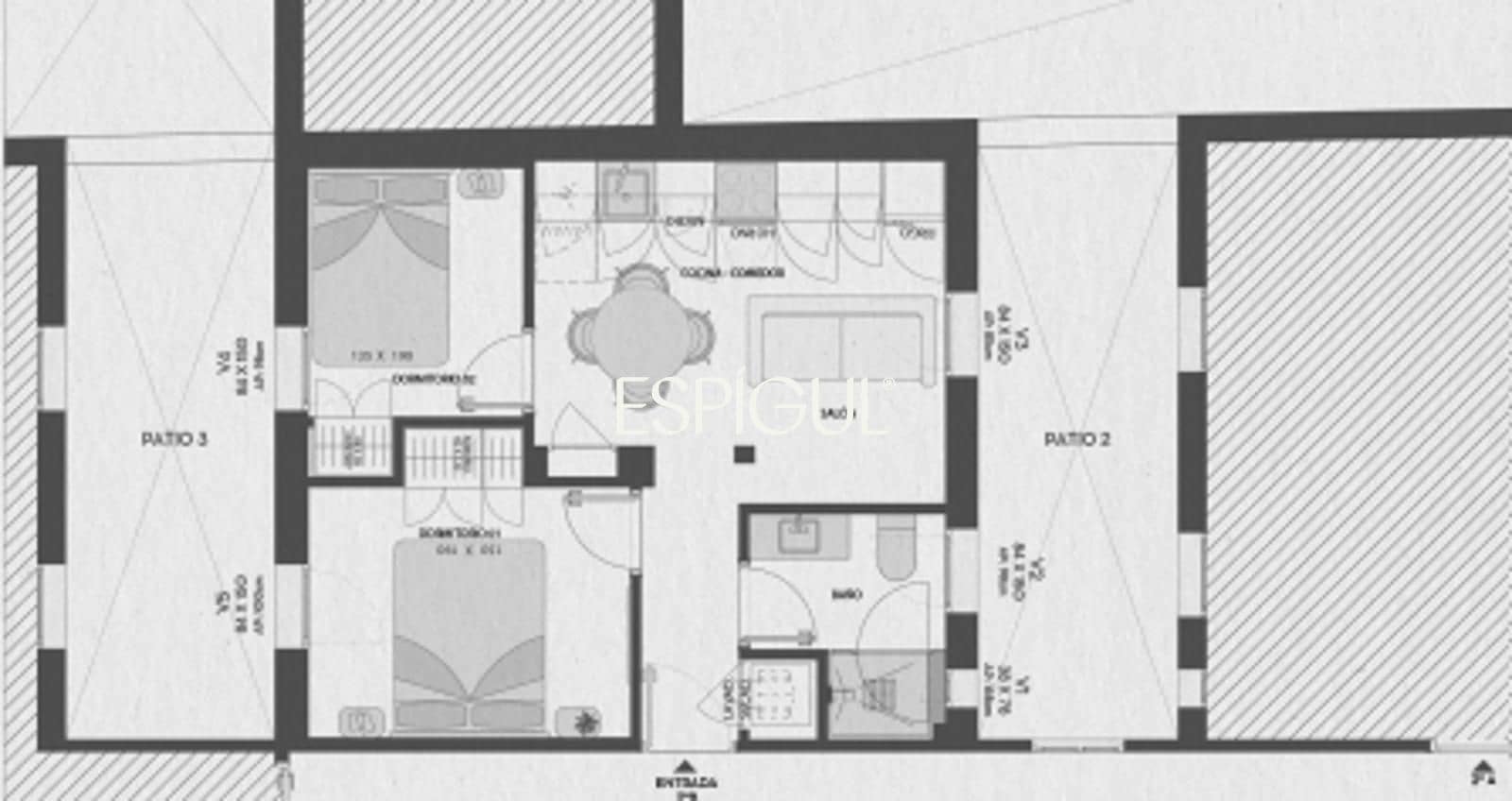 2 quarto Apartamento para venda em Madrid cidade - 709 000 € (Ref: 10101173)