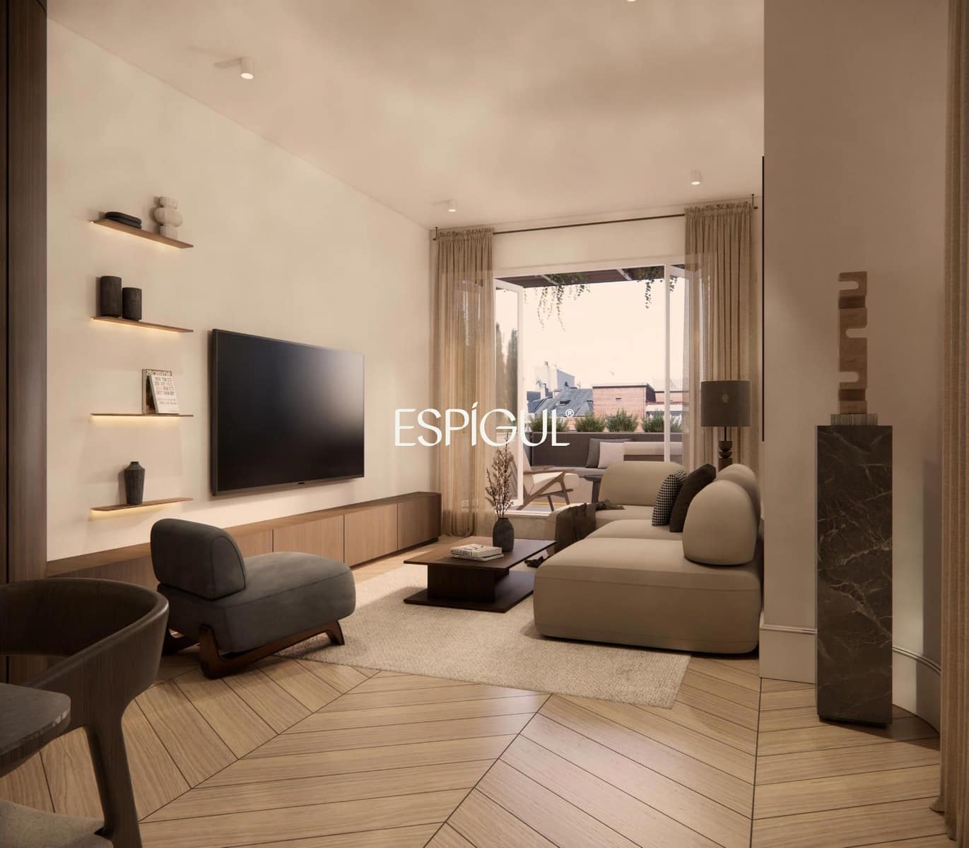 2 soverom Penthouse til salgs i Madrid by - € 1 295 000 (Ref: 10158464)