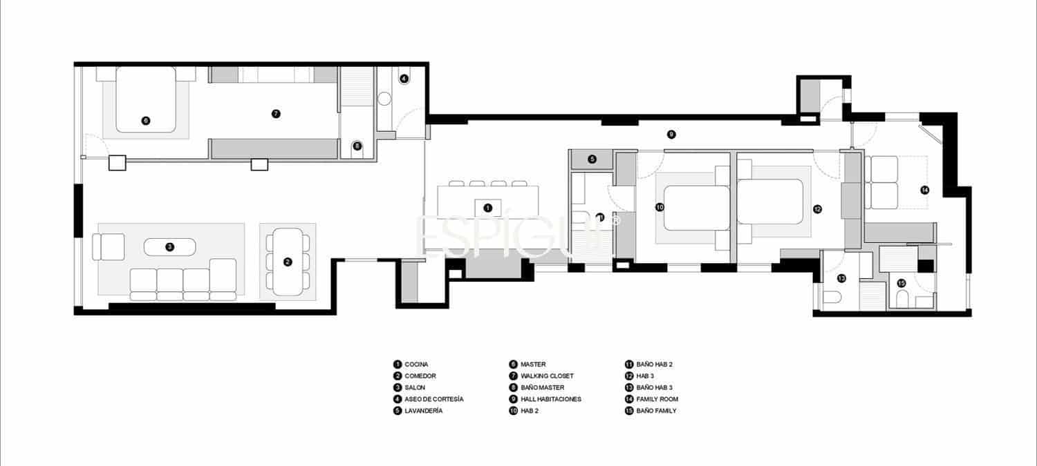 4 makuuhuone Asunto myytävänä paikassa Madrid kaupunki mukana 
autotalli - 2 890 000 € (Ref: 10158467)