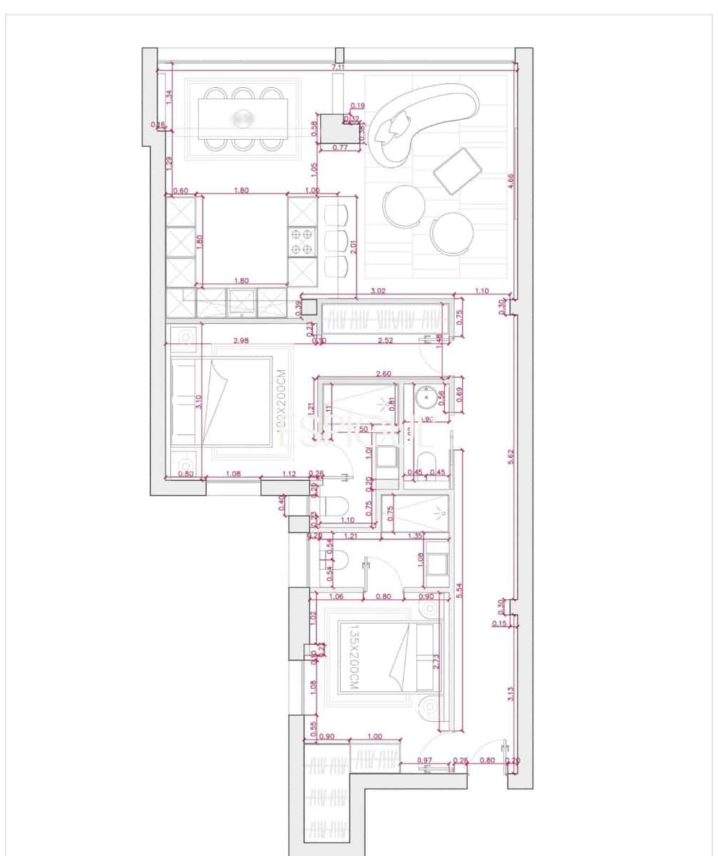 2 soveværelse Lejlighed til salg i Madrid by - € 1.250.000 (Ref: 10165685)