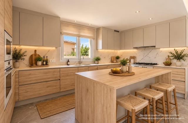 3 makuuhuone Huvila myytävänä paikassa Sa Rapita / La Rapita, Campos mukana uima-altaan 
autotalli - 1 099 000 € (Ref: 10148901)